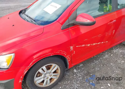 2012 Chevrolet Sonic 2Ls z USA, uszkodzony, nr VIN 1G1JA6SH9C4112700